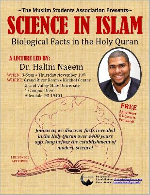 Science in Islam: Biological Facts in the Holy Quran